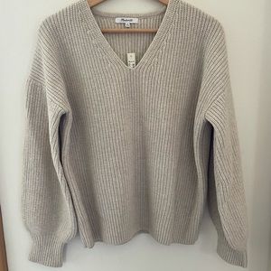 Madewell Balloon Sleeve Sweater- S